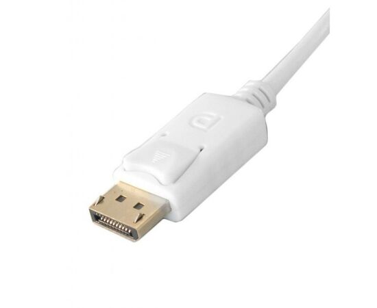Кабель мультимедійний Display Port to HDMI 2.0m 30AVG 4Kx2K Extradigital (KBH1747), зображення 2 Кабель мультимедійний Display Port to HDMI 2.0m 30AVG 4Kx2K Extradigital (KBH1747), зображення 2