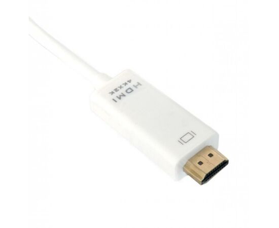 Кабель мультимедійний Display Port to HDMI 2.0m 30AVG 4Kx2K Extradigital (KBH1747), зображення 3 Кабель мультимедійний Display Port to HDMI 2.0m 30AVG 4Kx2K Extradigital (KBH1747), зображення 3