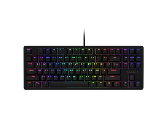 Клавіатура Hator Rockfall EVO TKL Kailh Optical Black (HTK-630)