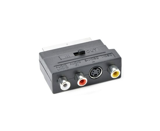 Адаптер SCART/RCA/S-VIDEO Cablexpert (CCV-4415)