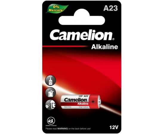 Батарейка A23 / LR23 Alkaline * 1 Camelion (A23-BP1)
