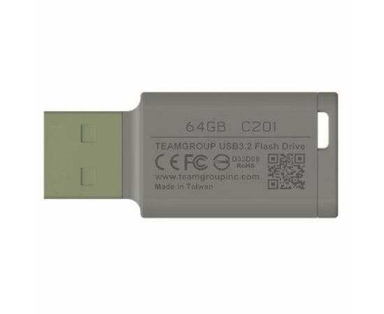 USB флеш накопитель Team 64GB C201 Green USB 3.2 (TC201364GG01), изображение 2 USB флеш накопитель Team 64GB C201 Green USB 3.2 (TC201364GG01), изображение 2