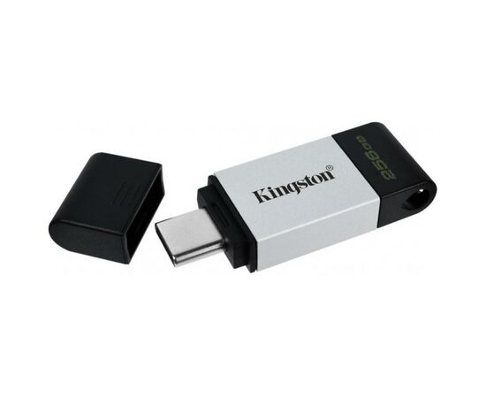 USB флеш накопитель Kingston 256GB DataTraveler 80 USB 3.2/Type-C (DT80/256GB), изображение 3 USB флеш накопитель Kingston 256GB DataTraveler 80 USB 3.2/Type-C (DT80/256GB), изображение 3