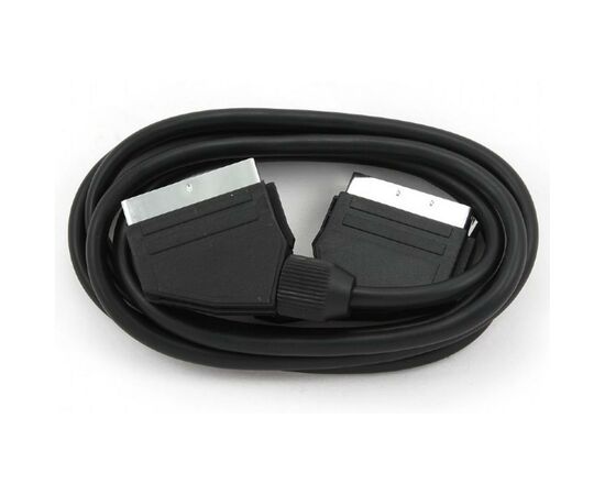 Кабель мультимедийный SCART 21-pin 1.8 m Cablexpert (CCV-518), изображение 2 Кабель мультимедийный SCART 21-pin 1.8 m Cablexpert (CCV-518), изображение 2