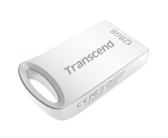 USB флеш накопитель Transcend 128GB JetFlash 710 Silver USB 3.0 (TS128GJF710S), изображение 3 USB флеш накопитель Transcend 128GB JetFlash 710 Silver USB 3.0 (TS128GJF710S), изображение 3