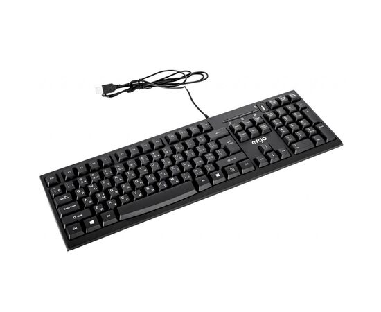 Клавіатура Ergo K-280HUB Black (K-280HUB), зображення 6 Клавіатура Ergo K-280HUB Black (K-280HUB), зображення 6
