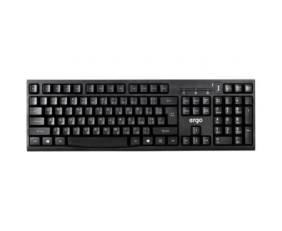 Клавиатура Ergo K-280HUB Black (K-280HUB)