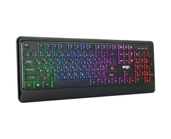 Клавіатура Ergo KB-635 USB Black (KB-635), зображення 2 Клавіатура Ergo KB-635 USB Black (KB-635), зображення 2