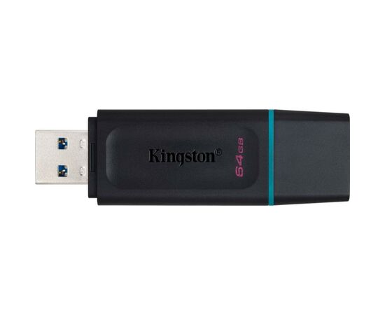 USB флеш накопитель Kingston 64GB DataTraveler Exodia Black/Teal USB 3.2 (DTX/64GB), изображение 3 USB флеш накопитель Kingston 64GB DataTraveler Exodia Black/Teal USB 3.2 (DTX/64GB), изображение 3