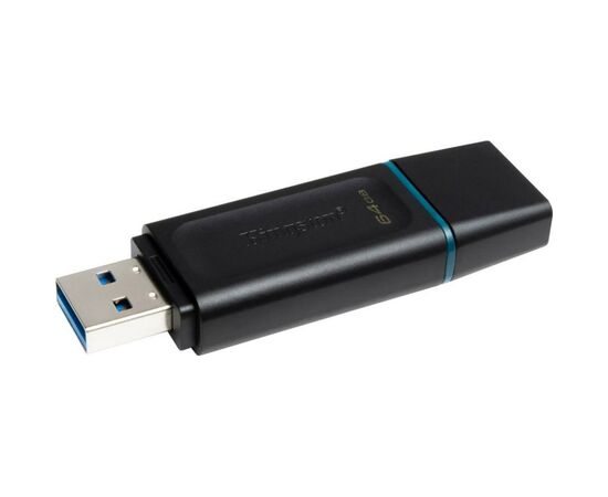 USB флеш накопитель Kingston 64GB DataTraveler Exodia Black/Teal USB 3.2 (DTX/64GB), изображение 4 USB флеш накопитель Kingston 64GB DataTraveler Exodia Black/Teal USB 3.2 (DTX/64GB), изображение 4