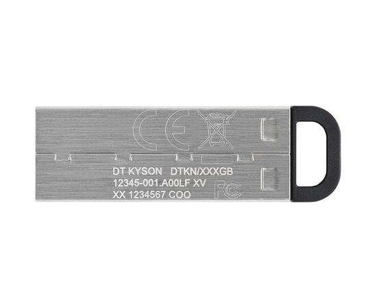 USB флеш накопитель Kingston 32GB DT Kyson Silver/Black USB 3.2 (DTKN/32GB), изображение 3 USB флеш накопитель Kingston 32GB DT Kyson Silver/Black USB 3.2 (DTKN/32GB), изображение 3