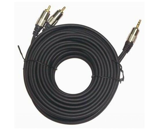 Кабель мультимедийный 3.5 Jack to 2RCA 1.5m Cablexpert (CCA-352-1.5M), изображение 2 Кабель мультимедийный 3.5 Jack to 2RCA 1.5m Cablexpert (CCA-352-1.5M), изображение 2