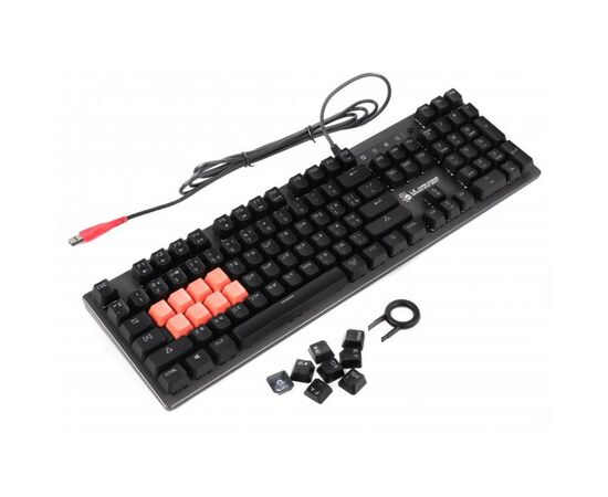 Клавиатура A4Tech Bloody B760 Green Sw Black, изображение 4 Клавиатура A4Tech Bloody B760 Green Sw Black, изображение 4