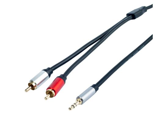 Кабель мультимедийный Jack 3.5mm M to 2xRCA 10.0m ProfCable (ProfCable1-1000), изображение 3 Кабель мультимедийный Jack 3.5mm M to 2xRCA 10.0m ProfCable (ProfCable1-1000), изображение 3