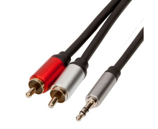 Кабель мультимедийный Jack 3.5mm M to 2xRCA 10.0m ProfCable (ProfCable1-1000), изображение 4 Кабель мультимедийный Jack 3.5mm M to 2xRCA 10.0m ProfCable (ProfCable1-1000), изображение 4