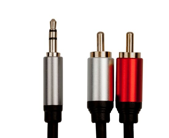 Кабель мультимедийный Jack 3.5mm M to 2xRCA 10.0m ProfCable (ProfCable1-1000), изображение 5 Кабель мультимедийный Jack 3.5mm M to 2xRCA 10.0m ProfCable (ProfCable1-1000), изображение 5