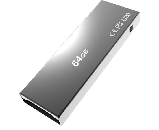 USB флеш накопитель AddLink 64GB U20 Titanium USB 2.0 (ad64GBU20T2), изображение 2 USB флеш накопитель AddLink 64GB U20 Titanium USB 2.0 (ad64GBU20T2), изображение 2