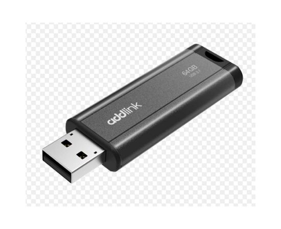 USB флеш накопитель AddLink 64GB U65 Gray USB 3.1 (ad64GBU65G3), изображение 2 USB флеш накопитель AddLink 64GB U65 Gray USB 3.1 (ad64GBU65G3), изображение 2