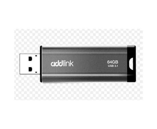 USB флеш накопичувач AddLink 64GB U65 Gray USB 3.1 (ad64GBU65G3)