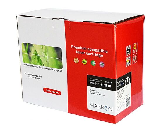 Картридж Makkon HP LJP CF281X (81X) (SF281X) 25k (MN-HP-SF281X)