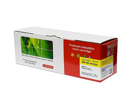 Картридж Makkon HP CLJP СF352A (130A) 1k yellow (MN-HP-SF352A)