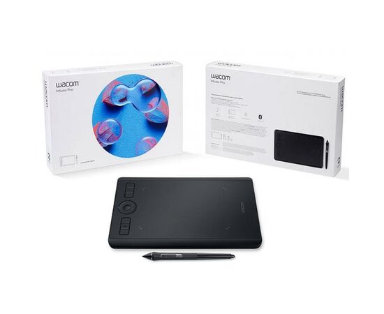 Графический планшет Wacom Intuos Pro S (PTH460KOB), изображение 5 Графический планшет Wacom Intuos Pro S (PTH460KOB), изображение 5