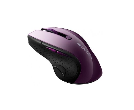 Мышка Canyon CNS-CMSW01P Wireless Purple/Black (CNS-CMSW01P), изображение 3 Мышка Canyon CNS-CMSW01P Wireless Purple/Black (CNS-CMSW01P), изображение 3
