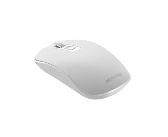 Мишка Canyon CNS-CMSW18PW Wireless White (CNS-CMSW18PW), зображення 2 Мишка Canyon CNS-CMSW18PW Wireless White (CNS-CMSW18PW), зображення 2