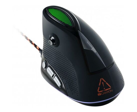 Мишка Canyon Emisat USB Black (CND-SGM14RGB), зображення 2 Мишка Canyon Emisat USB Black (CND-SGM14RGB), зображення 2