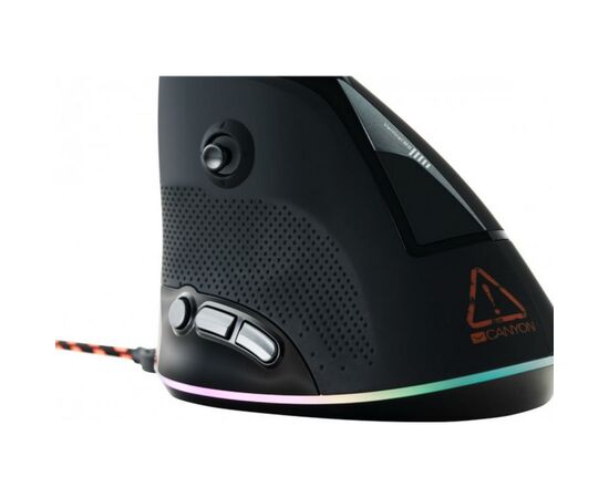 Мишка Canyon Emisat USB Black (CND-SGM14RGB), зображення 4 Мишка Canyon Emisat USB Black (CND-SGM14RGB), зображення 4