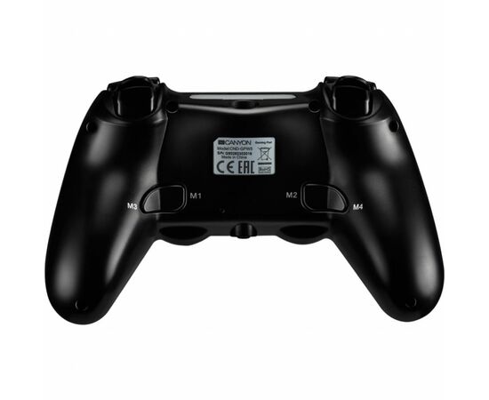 Геймпад Canyon CND-GPW5 Wireless PS4 Black (CND-GPW5), изображение 3 Геймпад Canyon CND-GPW5 Wireless PS4 Black (CND-GPW5), изображение 3