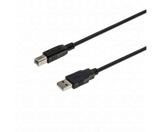 Кабель для принтера USB 2.0 AM/BM 1.8m Grand-X (PR-18), изображение 2 Кабель для принтера USB 2.0 AM/BM 1.8m Grand-X (PR-18), изображение 2