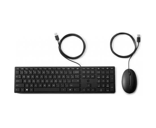 Комплект HP Wired Desktop 320MK USB Black (9SR36AA)