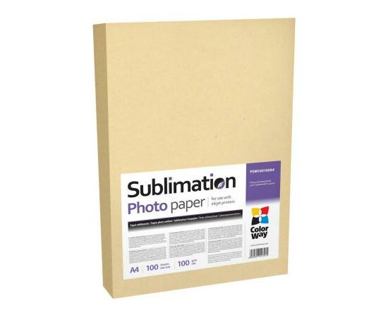 Фотопапір ColorWay A4 Sublimation (PSM100100A4)