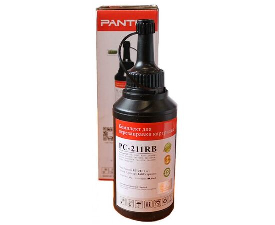 Тонер Pantum PC-230R/PC-211EV (1тонер + 1чип) (PC-211RB), изображение 3 Тонер Pantum PC-230R/PC-211EV (1тонер + 1чип) (PC-211RB), изображение 3