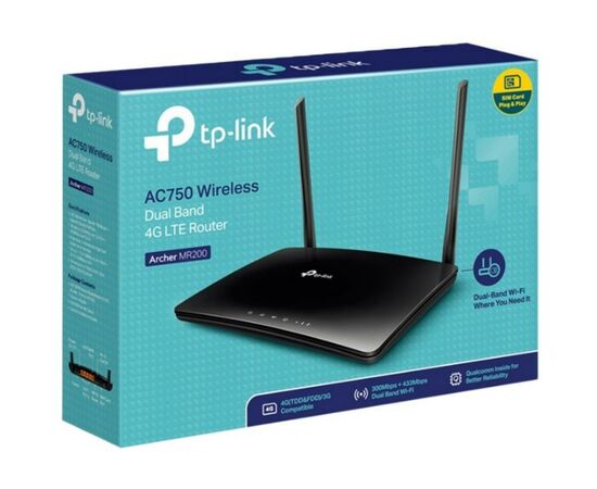 Маршрутизатор TP-Link ARCHER MR400 (ARCHER-MR400), зображення 5 Маршрутизатор TP-Link ARCHER MR400 (ARCHER-MR400), зображення 5