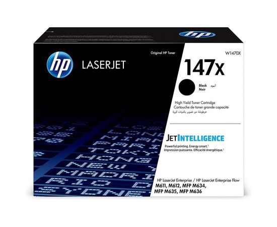 Картридж HP LJ  147X Black 25.2K (W1470X)
