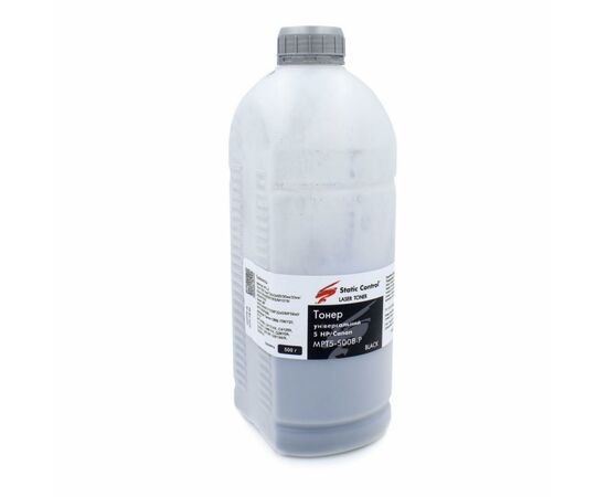 Тонер HP/Canon MPT5 500г фасовка Static Control (MPT5-500B-P)