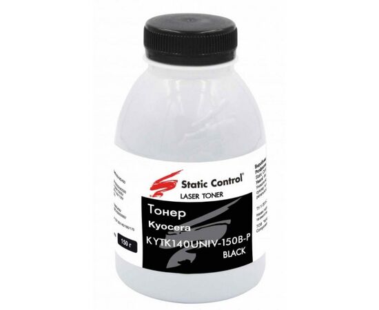Тонер Kyocera TK-140 150г фасовка Static Control (KYTK140UNIV-150B-P)