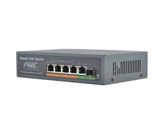 Коммутатор сетевой NVC NVC-604Gs, изображение 2 Коммутатор сетевой NVC NVC-604Gs, изображение 2