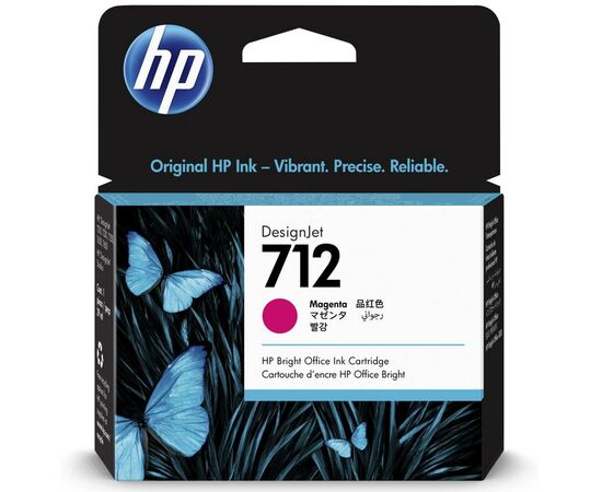 Картридж HP DJ No.712 DesignJet Т230/Т630 Magenta 29ml (3ED68A)