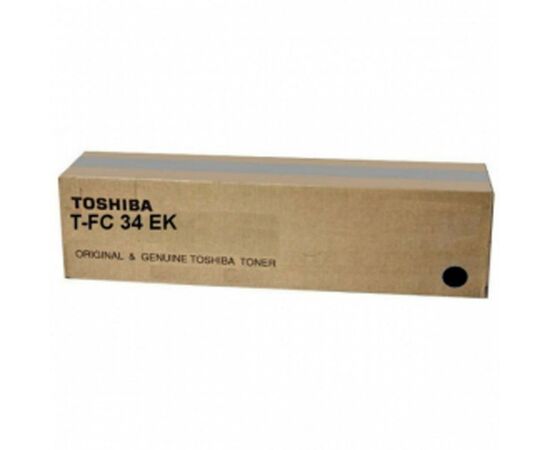 Тонер-картридж Toshiba T-FC34EK 15K BLACK, для e-STUDIO 247, 287c 287, 347, 407 (6A000001783)