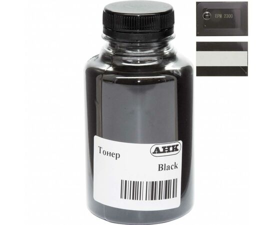 Тонер Epson M2300/M2400/MX20, 90г Black +chip AHK (3203009)