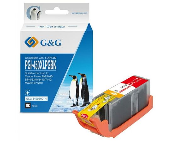Картридж G&G Canon PGI-450Bk (G&G-6499B001H)