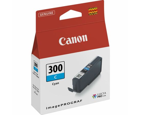 Картридж Canon PFI-300 Cyan (4194C001), изображение 2 Картридж Canon PFI-300 Cyan (4194C001), изображение 2