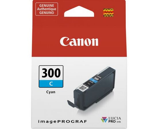 Картридж Canon PFI-300 Cyan (4194C001), изображение 3 Картридж Canon PFI-300 Cyan (4194C001), изображение 3