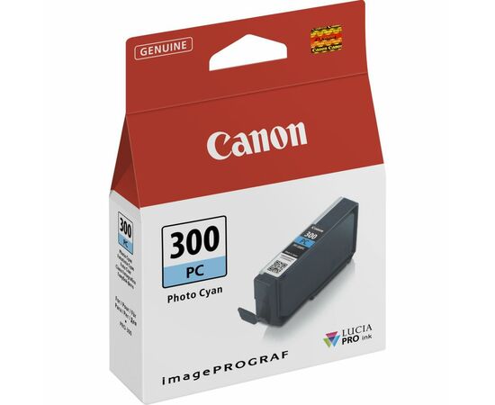 Картридж Canon PFI-300 Photo Cyan (4197C001), зображення 3