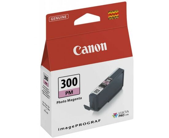 Картридж Canon PFI-300 Photo Magenta (4198C001), изображение 2 Картридж Canon PFI-300 Photo Magenta (4198C001), изображение 2