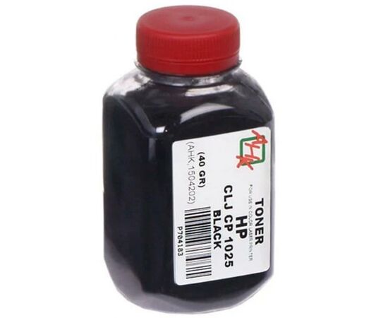 Тонер HP CLJ CP1025, 40г Black TEXT AHK (3202488)
