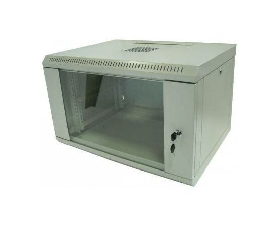 Шафа настінна Hypernet 6U 19" 600х600 (WMNC66-6U-FLAT)